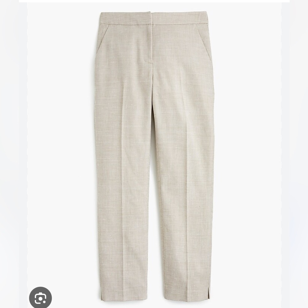 J.Crew Linen Ankle Cropped Pants sz. 00P